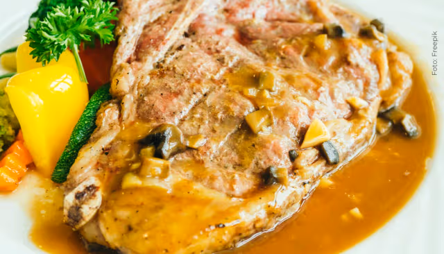 Receta anticucho de cerdo en salsa image_alt