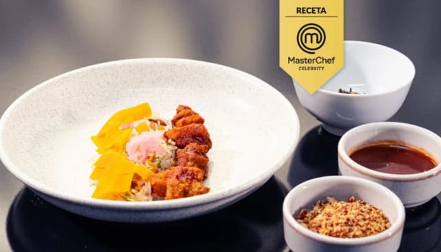 Receta pollo coreano con chorizo y vegetales image_alt